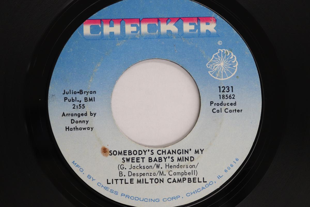 7-дюймовая пластинка LITTLE MILTON CAMPBELL - Somebody s Changin My Sweet Baby s 1231 CHECKER 1970 US Соул/Фанк Б/У
7-дюймовая пластинка LITTLE MILTON CAMPBELL - Somebody s Changin My Sweet Baby s 1231 CHECKER 1970 US Соул/Фанк Б/У