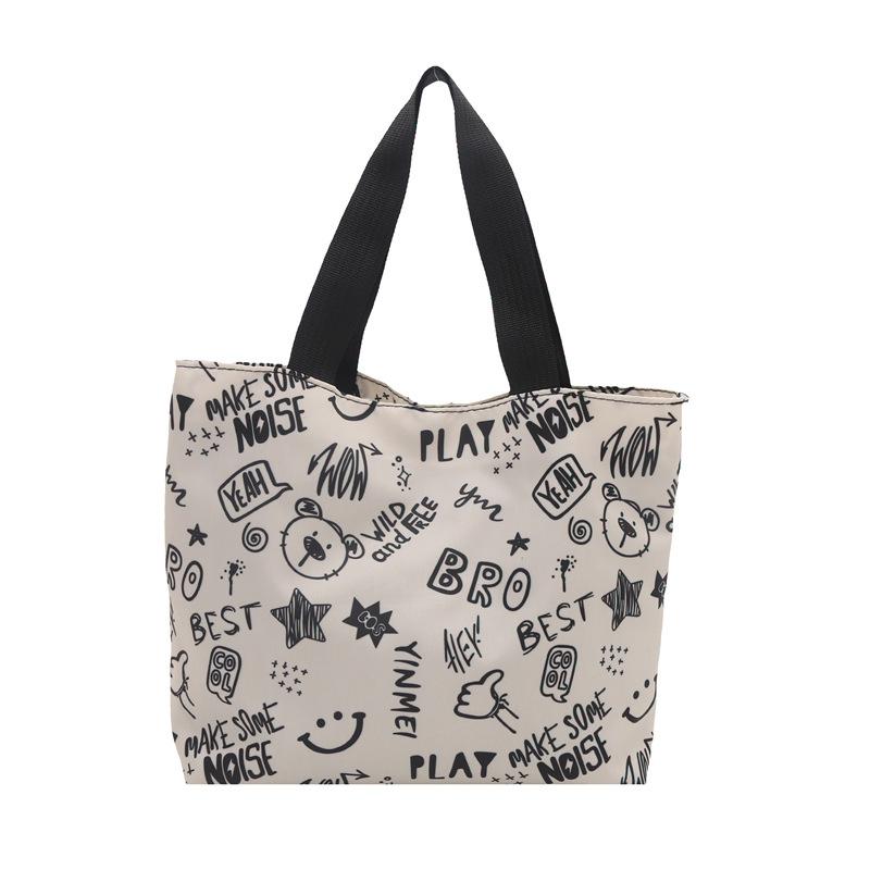 Spring and summer new textured graffiti bag women s contrasting color trend largecapacity shoulder bag tote bag чёрный
Spring and summer new textured graffiti bag women s contrasting color trend largecapacity shoulder bag tote bag чёрный