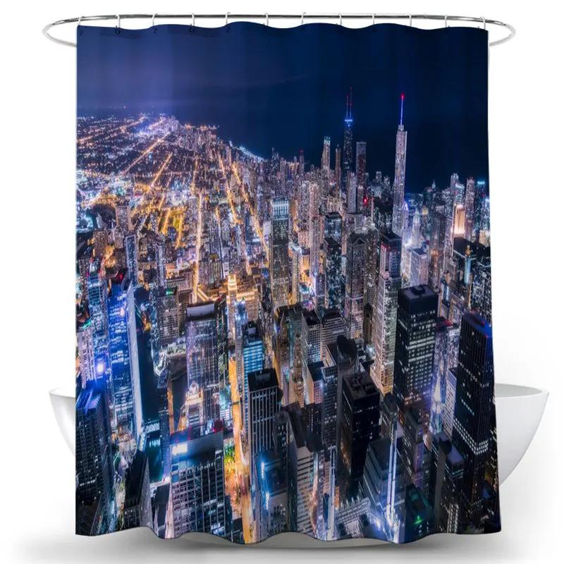 Bustling City Night Scenery Shower Curtains Famous Building Sunset Modern Home Decor Screen With Hooks Bathroom Shower Curtain W60H190(CM)-1 Pcs
Bustling City Night Scenery Shower Curtains Famous Building Sunset Modern Home Decor Screen With Hooks Bathroom Shower Curtain W60H190(CM)-1 Pcs
