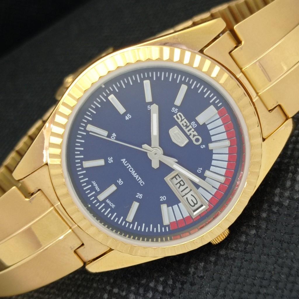 REFURBISHED VINTAGE SEIKO 5 AUTO 6309A JAPAN MENS D/D BLUE WATCH 587b-a308583-2 SKU587b-a308583
REFURBISHED VINTAGE SEIKO 5 AUTO 6309A JAPAN MENS D/D BLUE WATCH 587b-a308583-2 SKU587b-a308583