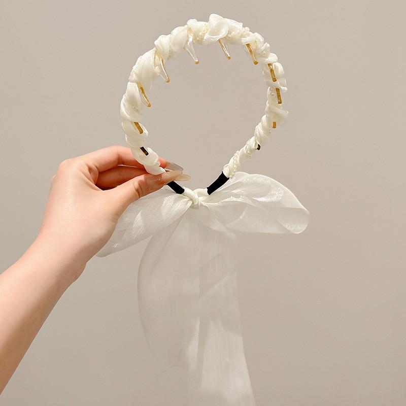 New Floral Streamer Headband Women s Summer Fashion Toothed Hair Band Hair Accessories
New Floral Streamer Headband Women s Summer Fashion Toothed Hair Band Hair Accessories