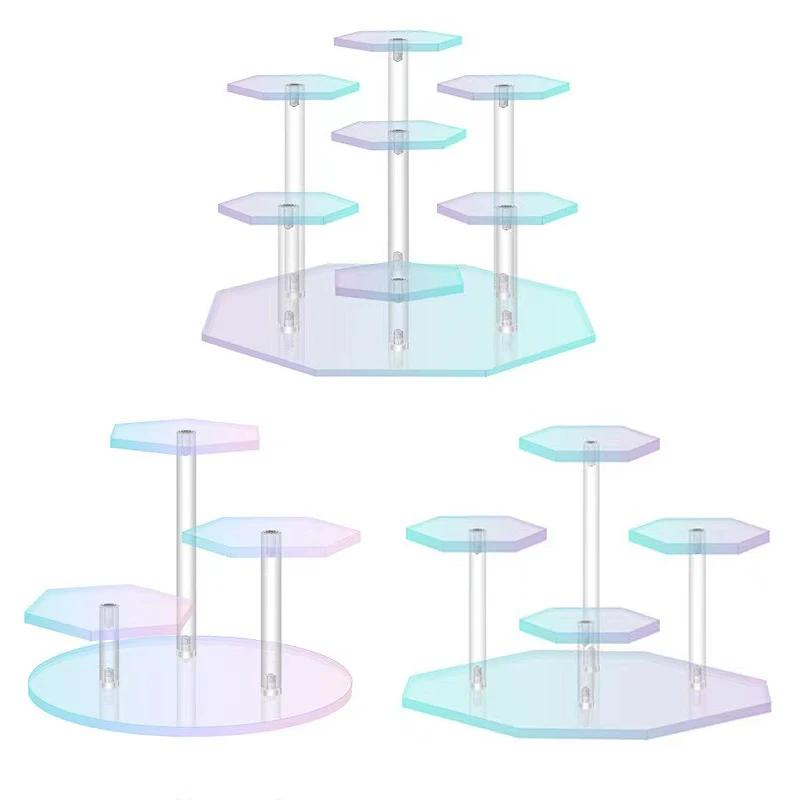 3/4/7 Position Dazzling Colorful Acrylic Display Rack Lipstick Cosmetics Toys Model Storage Rack Colorful Dessert Display Stand
3/4/7 Position Dazzling Colorful Acrylic Display Rack Lipstick Cosmetics Toys Model Storage Rack Colorful Dessert Display Stand