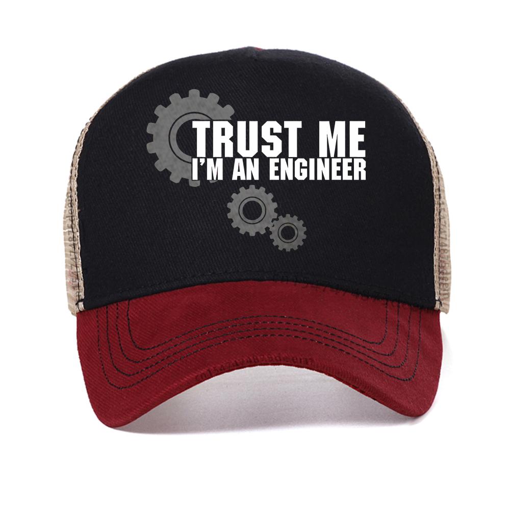 Trust Me I Am An Engineer Design baseball cap for Unisex Funny Geek Letter caps Programmer Streetwear mesh Casual hat Snapback hats Adjustable
Trust Me I Am An Engineer Design baseball cap for Unisex Funny Geek Letter caps Programmer Streetwear mesh Casual hat Snapback hats Adjustable