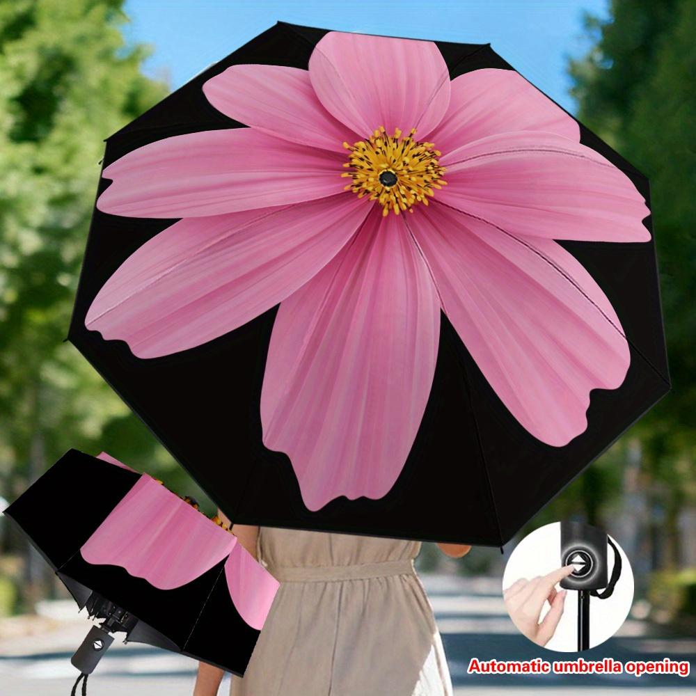 1pc Soft Pink Cosmos Blossom Patterned Print Folding Umbrella, Blocking, Thickened Reinforced Frame, Ideal for Weekend Outings (as the picture,Iron&8K)
1pc Soft Pink Cosmos Blossom Patterned Print Folding Umbrella, Blocking, Thickened Reinforced Frame, Ideal for Weekend Outings (as the picture,Iron&8K)