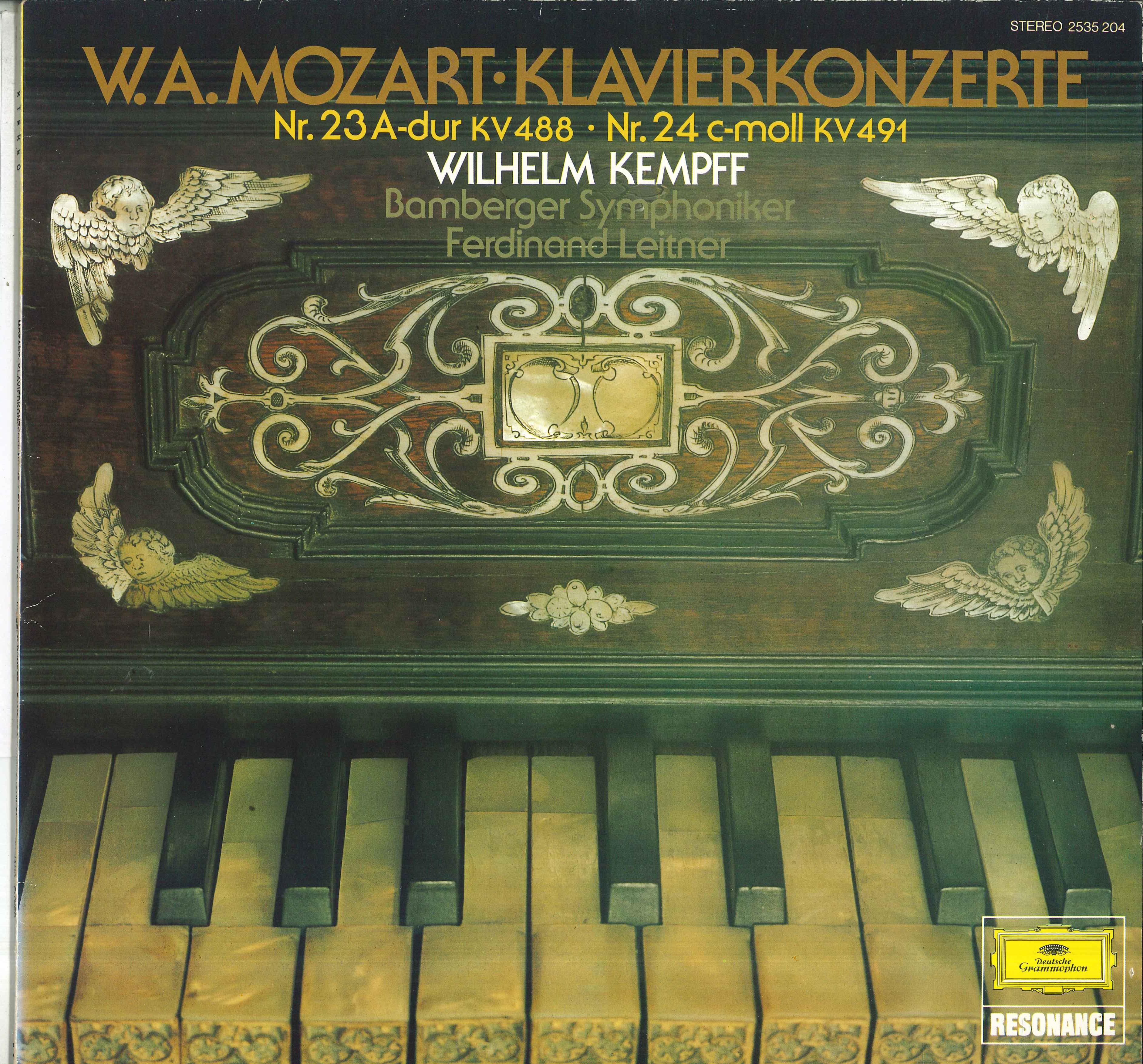 LP Record WILHELM KEMPFF FERDINAND LEITNER Mozart Konzert Fur Klavier Und Orch 2535204 DEUTSCHE GRAMMO 1976 Japan Classical Used
LP Record WILHELM KEMPFF FERDINAND LEITNER Mozart Konzert Fur Klavier Und Orch 2535204 DEUTSCHE GRAMMO 1976 Japan Classical Used