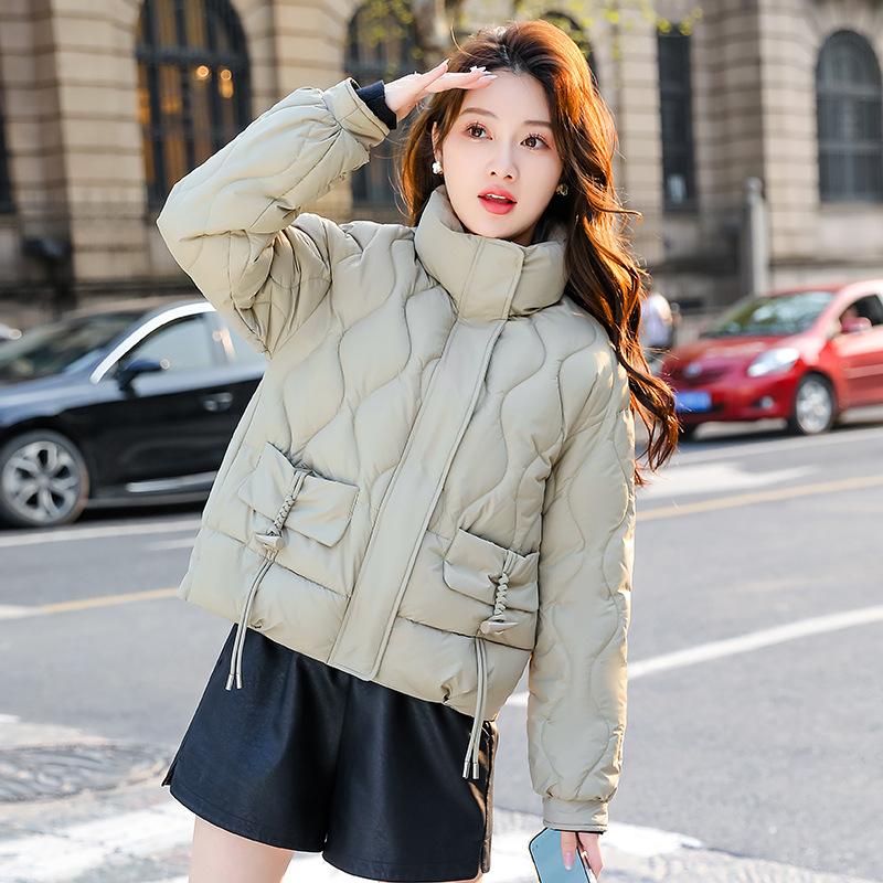 Short bread jacket 2025 new Korean cotton jacket women s thickened stand-up collar warm casual and versatile temperament winter jacket XXL коричневий
Short bread jacket 2025 new Korean cotton jacket women s thickened stand-up collar warm casual and versatile temperament winter jacket XXL коричневий
