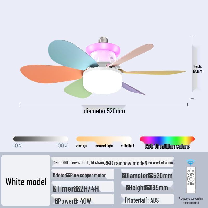 2025 E27 Многоцветный RGB Диммируемый Потолочный вентилятор с подсветкой со съемными лопастями для спален 40W
2025 E27 Многоцветный RGB Диммируемый Потолочный вентилятор с подсветкой со съемными лопастями для спален 40W