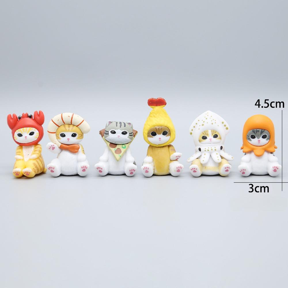 Cute Happy Cat - Car Desktop Decoration with Sea Habitants 6pcs
Cute Happy Cat - Car Desktop Decoration with Sea Habitants 6pcs