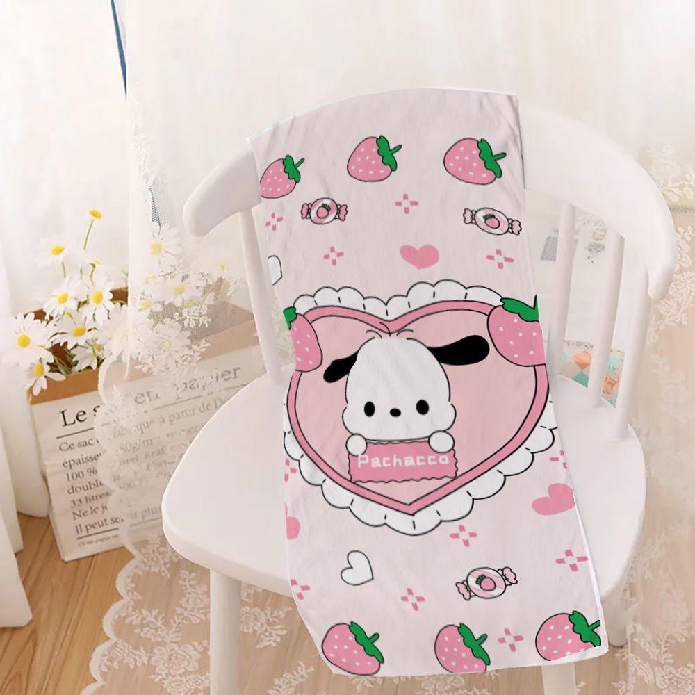 Sanrio Pochacco series bath towels, fitness running sports towels, swimming towels, beach towels, and bath towels W30*H60(CM)
Sanrio Pochacco series bath towels, fitness running sports towels, swimming towels, beach towels, and bath towels W30*H60(CM)