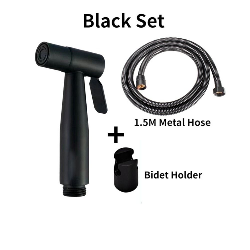 3 in 1 Handheld Bidet Sprayer Set Faucet Sprayer Bidet Set Black Shower Head Bathroom чёрный
3 in 1 Handheld Bidet Sprayer Set Faucet Sprayer Bidet Set Black Shower Head Bathroom чёрный