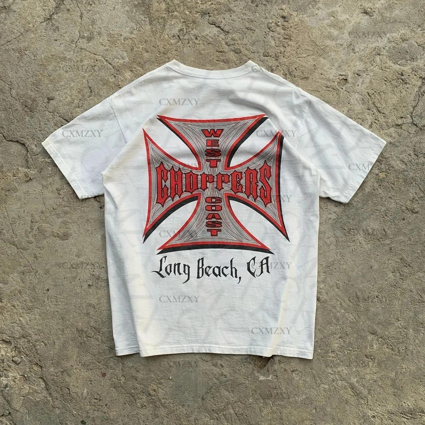 West Coast Choppers Класичний Західноузбережний Залізний Хрест Темно-синя Вінтажна Прана Прана Oversize Вуличний Футболка L
West Coast Choppers Класичний Західноузбережний Залізний Хрест Темно-синя Вінтажна Прана Прана Oversize Вуличний Футболка L