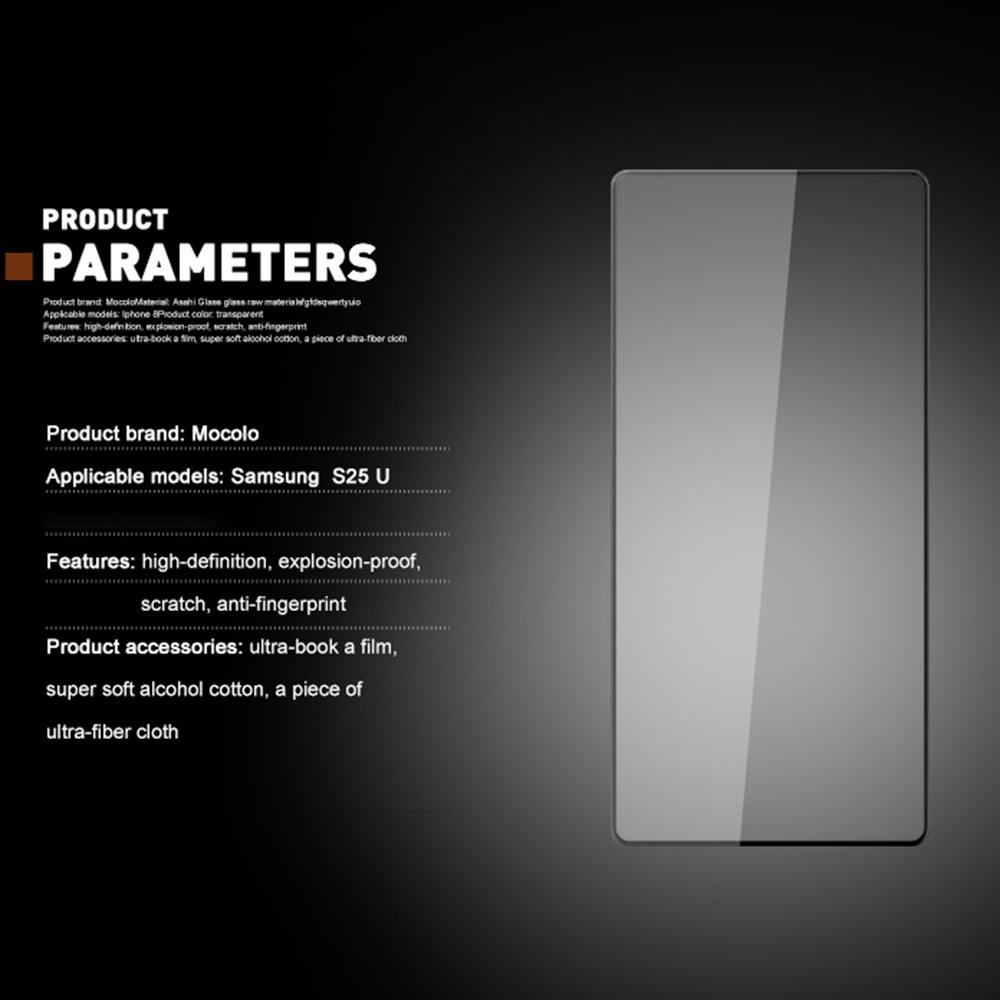 MOCOLO For Samsung Galaxy S25 Ultra Screen Protector Anti-Shatter Silk Printing Tempered Glass Film Black
MOCOLO For Samsung Galaxy S25 Ultra Screen Protector Anti-Shatter Silk Printing Tempered Glass Film Black