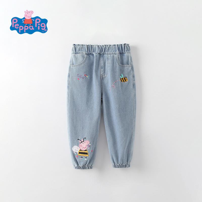 Стильні джинси для дівчаток Пеппа Піг, washed denim, для весни та осені 110 cm
Стильні джинси для дівчаток Пеппа Піг, washed denim, для весни та осені 110 cm