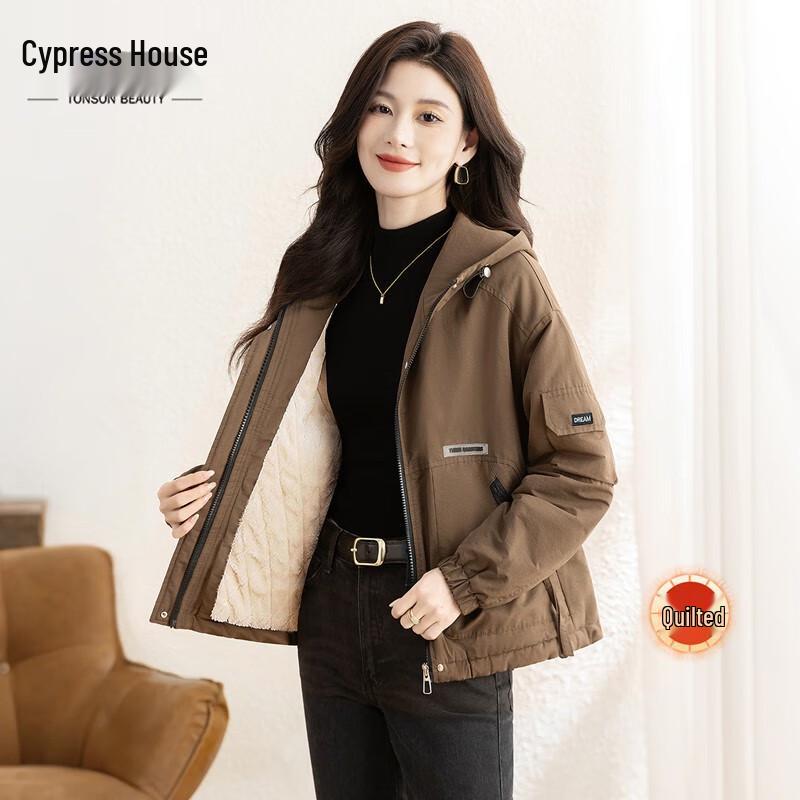 Women s Loose Hooded Winter Cotton Jacket S
Women s Loose Hooded Winter Cotton Jacket S