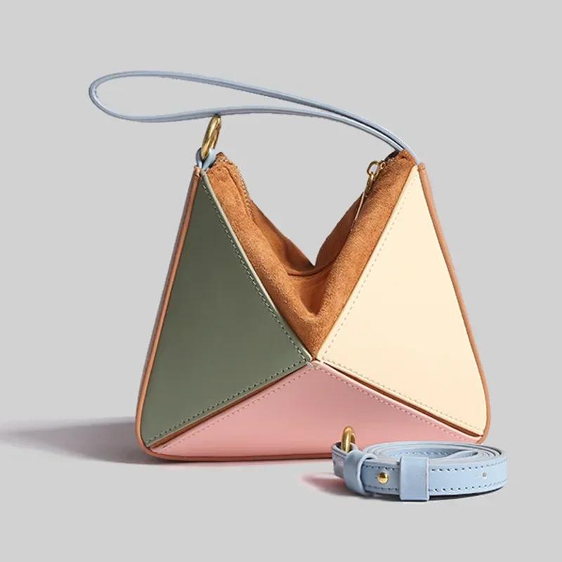 Turkey Style Designer Fold Trianglewomen s Handbag Winter Patchwork Candy Color Versatile Unique Leisure Female Bags
Turkey Style Designer Fold Trianglewomen s Handbag Winter Patchwork Candy Color Versatile Unique Leisure Female Bags