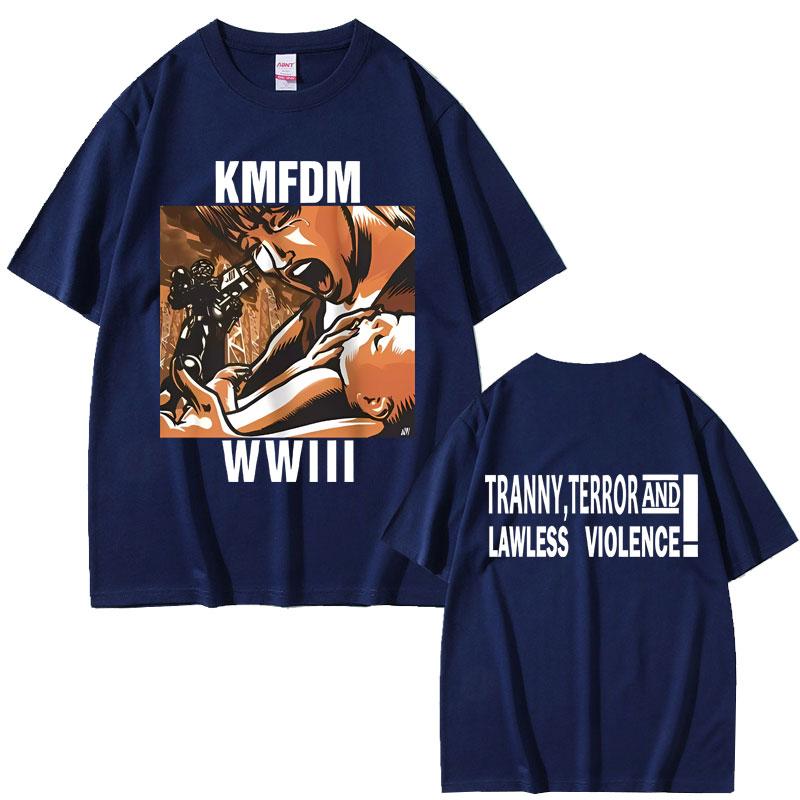 Хардкор Альтернативний Рок Kmfdm Wwiii Тренні Терор та Беззаконна Жорстокість Графічна Футболка Чоловіча Вінтажна Оверсайз Футболки 4XL
Хардкор Альтернативний Рок Kmfdm Wwiii Тренні Терор та Беззаконна Жорстокість Графічна Футболка Чоловіча Вінтажна Оверсайз Футболки 4XL