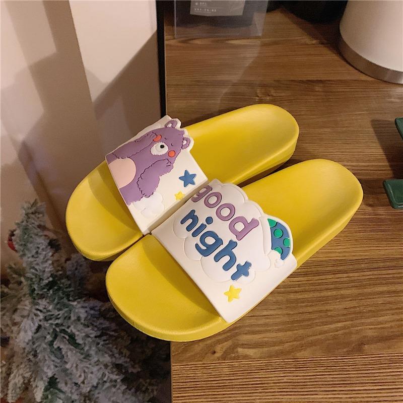 Женская обувь нового стиля, милые мультяшные сандалии на плоской подошве, домашние тапочки 40-41 белый/жёлтый
Женская обувь нового стиля, милые мультяшные сандалии на плоской подошве, домашние тапочки 40-41 белый/жёлтый