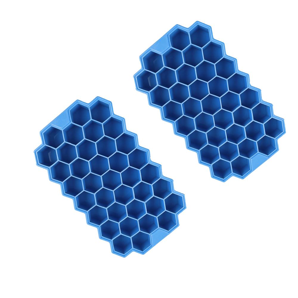 2PC Silicone Ice Cube Trays with No Lids-Honeycomb&Quick Freeze Mold,Food-Grade Easy Release Non-Stick Molds for Whiskey,Freezer
2PC Silicone Ice Cube Trays with No Lids-Honeycomb&Quick Freeze Mold,Food-Grade Easy Release Non-Stick Molds for Whiskey,Freezer