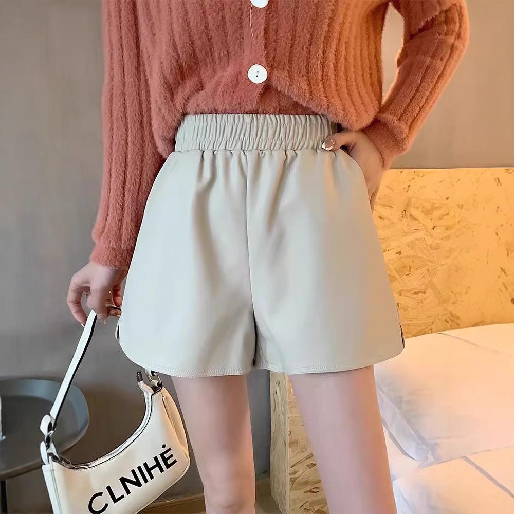 Women s A-Line High Waist PU Leather Shorts - Slimming, Loose Fit for Autumn/Winter 3XL (135-145 jin)
Women s A-Line High Waist PU Leather Shorts - Slimming, Loose Fit for Autumn/Winter 3XL (135-145 jin)