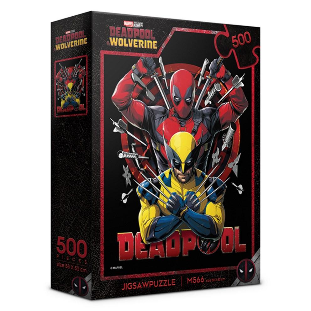 Puzzle Life Marvel Deadpool & Wolverine 500-Piece Jigsaw Puzzle
Puzzle Life Marvel Deadpool & Wolverine 500-Piece Jigsaw Puzzle