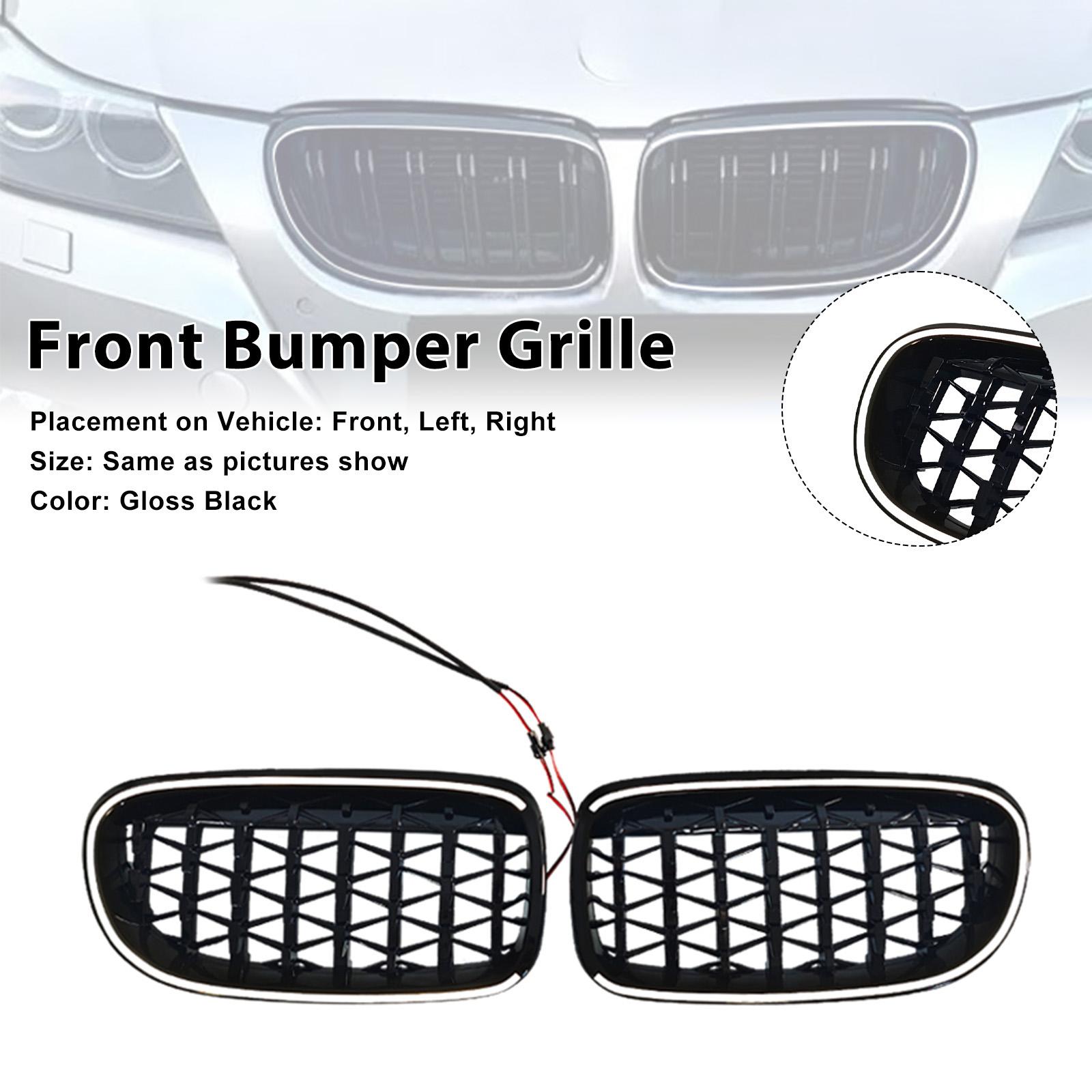 Diamond Front Kidney Grill Grille Fit BMW 3 Series E90/E91 2009-2011 LCI
Diamond Front Kidney Grill Grille Fit BMW 3 Series E90/E91 2009-2011 LCI