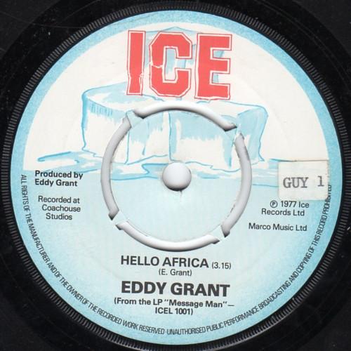 7inch Record EDDY GRANT Hello Africa Neighbour Neighbour GUY1 ICE 1977 UK Reggae Ska Dub Used
7inch Record EDDY GRANT Hello Africa Neighbour Neighbour GUY1 ICE 1977 UK Reggae Ska Dub Used