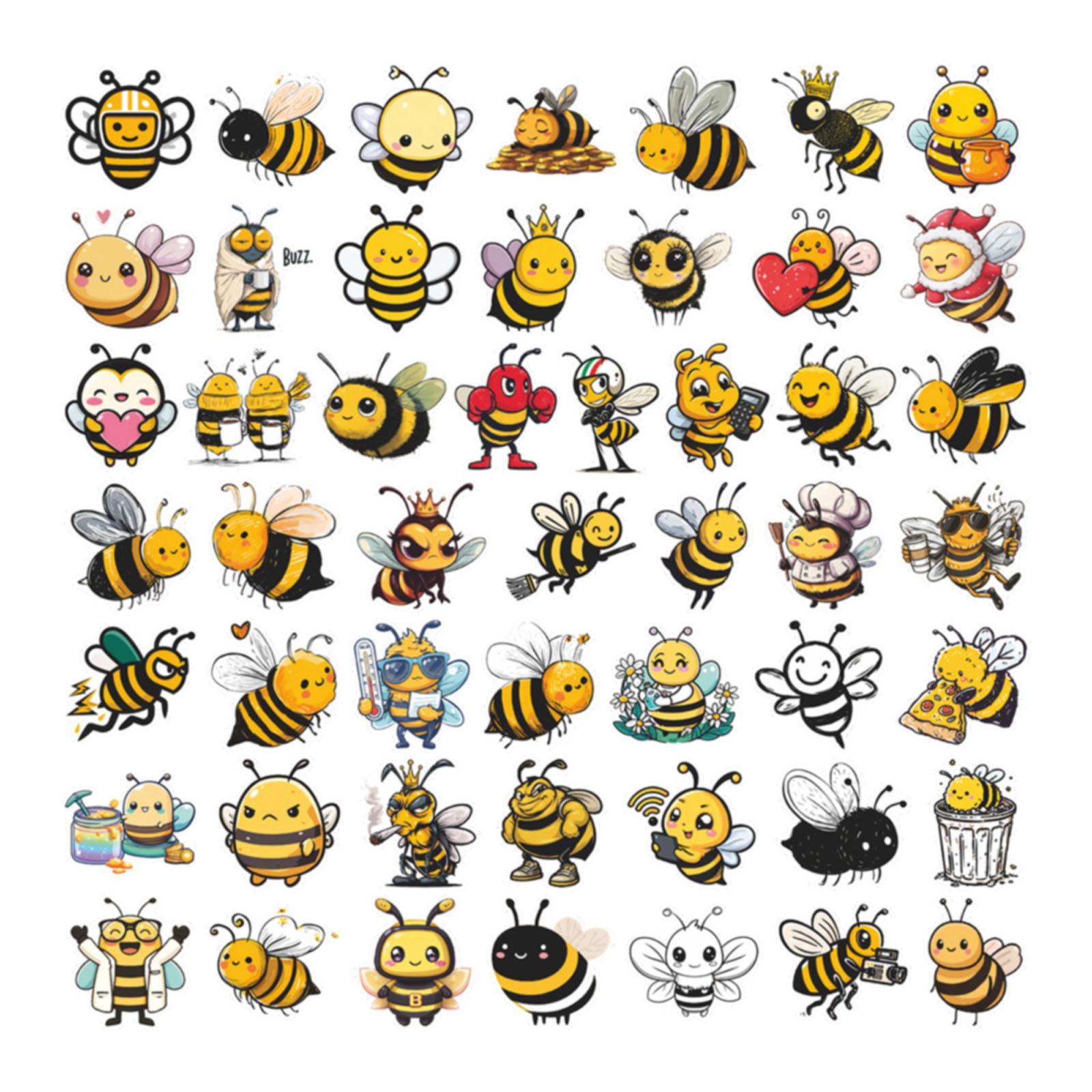 50pc Little Bee Stickers For Children s Journals, Cartoon Animals, And Cute Decorative Stickers For Suitcases One Size
50pc Little Bee Stickers For Children s Journals, Cartoon Animals, And Cute Decorative Stickers For Suitcases One Size