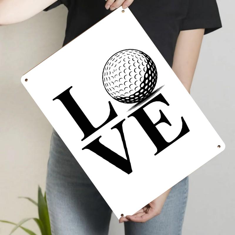 Golf Theme LOVE Letter Metal Tin Sign Home Decor Wall Art Living Room Bedroom Sports Fan Gift 20x30cm(7.8x11.8inch)
Golf Theme LOVE Letter Metal Tin Sign Home Decor Wall Art Living Room Bedroom Sports Fan Gift 20x30cm(7.8x11.8inch)