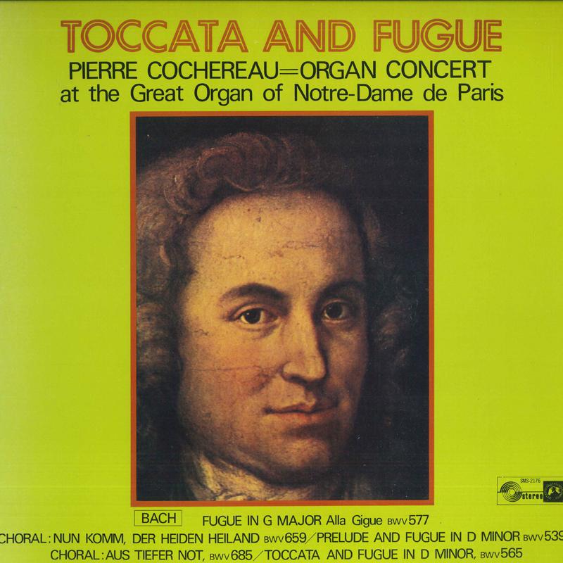 LP Record PIERRE COCHEREAU - Toccata And Fugue: Organ Concert At SMS2176 CONCERT HALL Japan Classical Used
LP Record PIERRE COCHEREAU - Toccata And Fugue: Organ Concert At SMS2176 CONCERT HALL Japan Classical Used