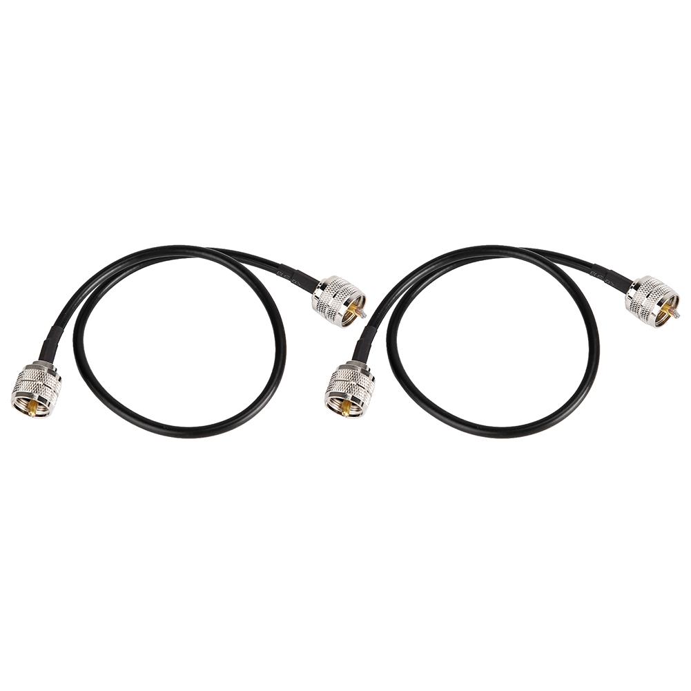 2 шт. коаксиальный антенный кабель-адаптер UHF Male PL-259 к UHF Male PL-259 с низкими потерями
2 шт. коаксиальный антенный кабель-адаптер UHF Male PL-259 к UHF Male PL-259 с низкими потерями