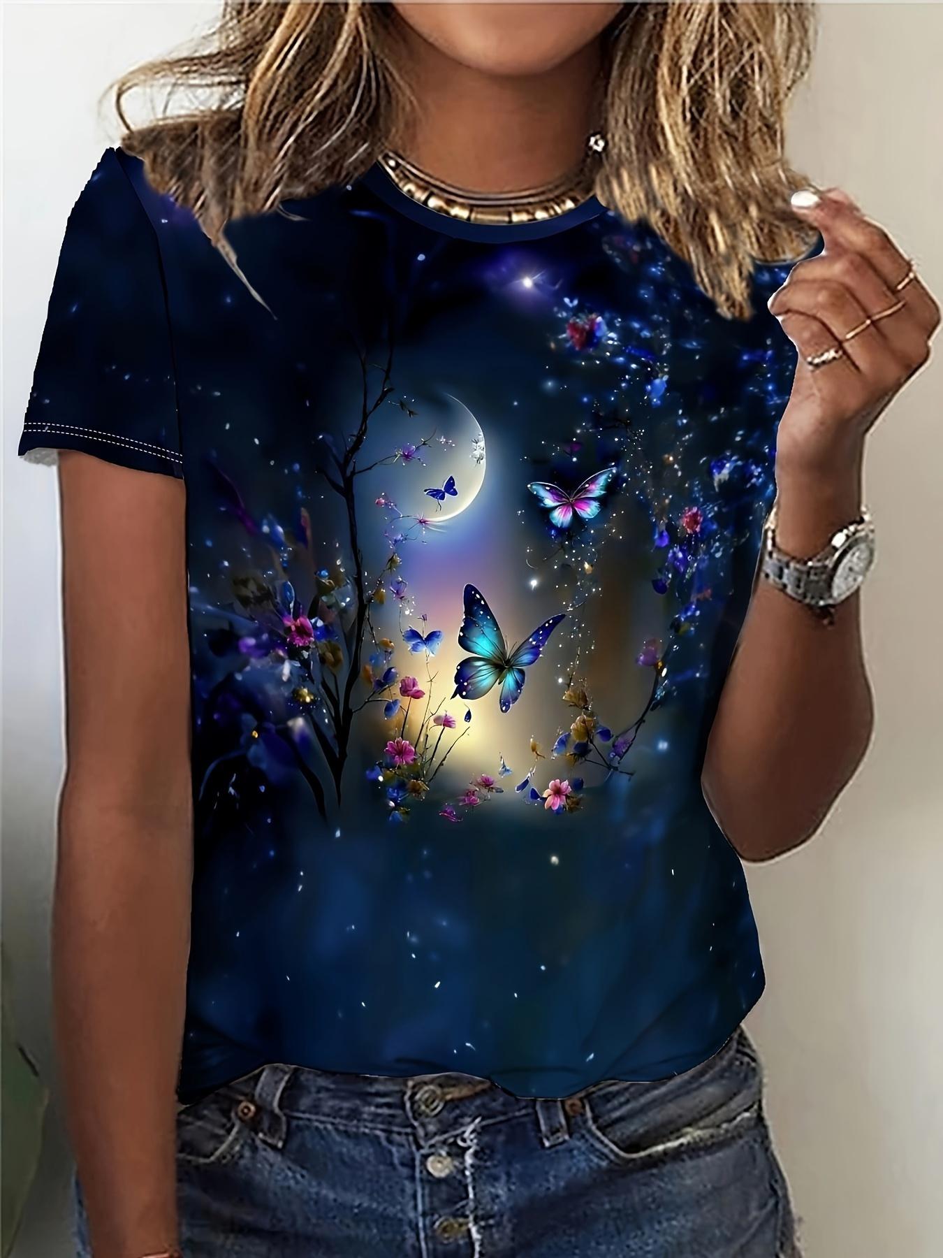 Night Sky Starry Butterfly Shadow Flower Realm T-Shirt A Deep Navy Background Filled with Shimmering Stars. Featuring a Crescent Intertwined with Colo L дубильная кора
Night Sky Starry Butterfly Shadow Flower Realm T-Shirt A Deep Navy Background Filled with Shimmering Stars. Featuring a Crescent Intertwined with Colo L дубильная кора