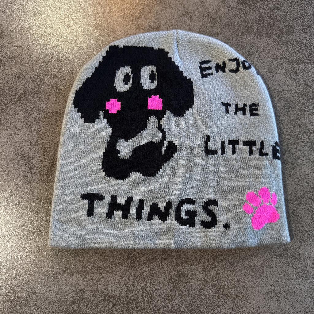 Cute Cartoon Dog Knit Hat With Acrylic Material For Winter Warmth And Casual Style сірий колір
Cute Cartoon Dog Knit Hat With Acrylic Material For Winter Warmth And Casual Style сірий колір