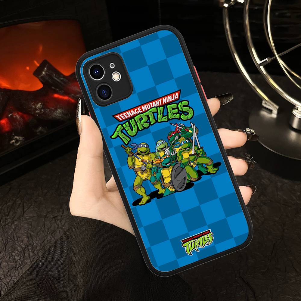 Animated N-Ninja T-Turtles TV Phone Case For IPhone 16e 16 15 14 13 12 11 Pro Max X XS Max Plus Matte Clear iphone 11
Animated N-Ninja T-Turtles TV Phone Case For IPhone 16e 16 15 14 13 12 11 Pro Max X XS Max Plus Matte Clear iphone 11