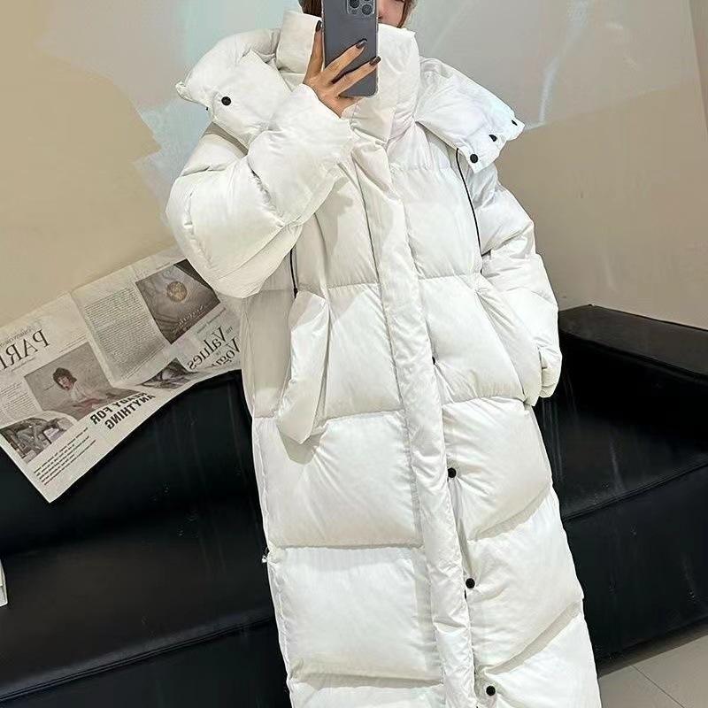 2023 Зимняя женская длинная куртка на белом утином пуху: Корейский стиль, Выше колена, Свободный, Высококачественный и Утепленный S (50-65 kg) грязно-белый
2023 Зимняя женская длинная куртка на белом утином пуху: Корейский стиль, Выше колена, Свободный, Высококачественный и Утепленный S (50-65 kg) грязно-белый