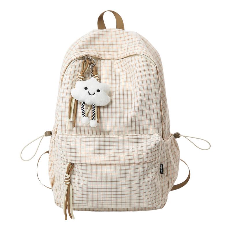 Kaloge Simple Plaid Large Capacity Student Backpack
Kaloge Simple Plaid Large Capacity Student Backpack