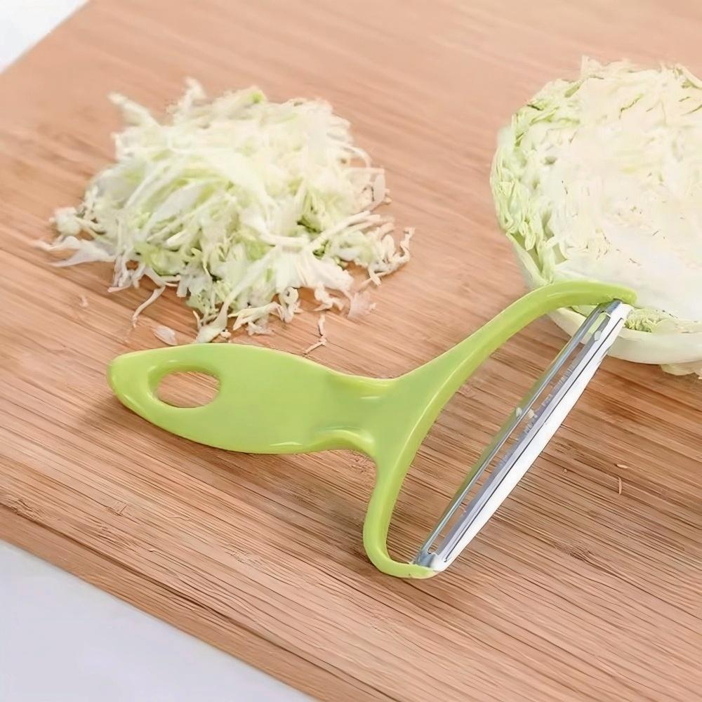 Kitchen Vegetable Peeler Stainless Steel Potato And Cabbage Peeler Grater Salad Multi-Function Fruit And Vegetable Peeler Tools світло-зелений колір
Kitchen Vegetable Peeler Stainless Steel Potato And Cabbage Peeler Grater Salad Multi-Function Fruit And Vegetable Peeler Tools світло-зелений колір