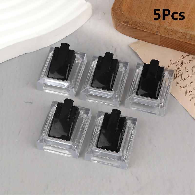 5Pcs Clear Ring Display Stands Ring Jewelry Tray Ring Storage Organizer Shelf For Jewelry Counter Showcase Display Prop
5Pcs Clear Ring Display Stands Ring Jewelry Tray Ring Storage Organizer Shelf For Jewelry Counter Showcase Display Prop