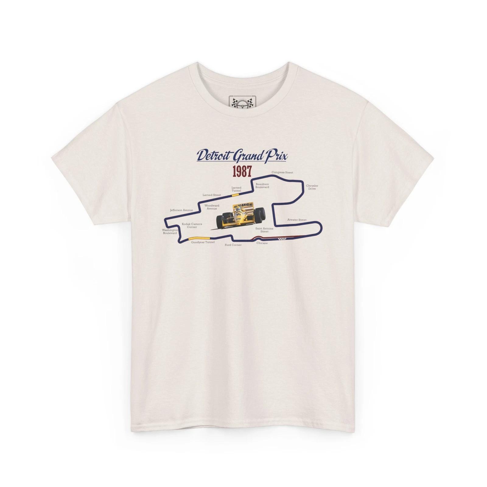 Detroit Street Circuit T-Shirt - Ayrton Senna US GP Tee - Racing Fans Best Gift L
Detroit Street Circuit T-Shirt - Ayrton Senna US GP Tee - Racing Fans Best Gift L