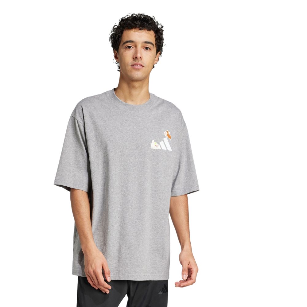 Adidas Sports Lifestyle Series Casual Minimalist Round Neck Short Sleeve T-Shirt Unisex Tops Heather-Gray JZ3265 L
Adidas Sports Lifestyle Series Casual Minimalist Round Neck Short Sleeve T-Shirt Unisex Tops Heather-Gray JZ3265 L