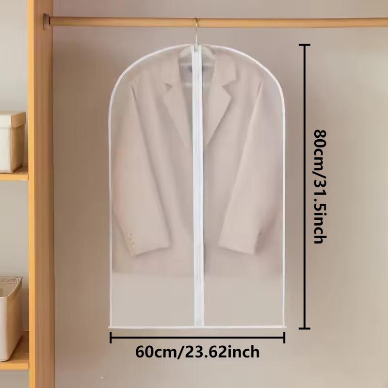 1/5/10PCS Clothes Dust Cover Transparent Washable Dust Bag with Zipper Household Dust Cover Coat Suit Cover Hanging Clothes Bag 1PC
1/5/10PCS Clothes Dust Cover Transparent Washable Dust Bag with Zipper Household Dust Cover Coat Suit Cover Hanging Clothes Bag 1PC