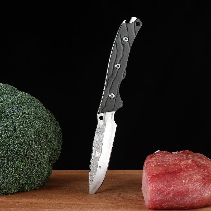 Кухонный нож из нержавеющей стали, портативный ручной нож для резки мяса, бытовой нож для обвалки с крышкой Style B
Кухонный нож из нержавеющей стали, портативный ручной нож для резки мяса, бытовой нож для обвалки с крышкой Style B