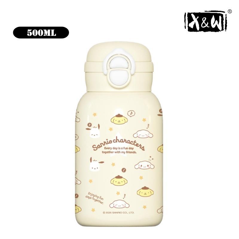X&W 500MLSanrio Cute and Fun Small Head Pattern Big Belly Insulated Cup 316 Stainless Steel Straw Cup Cute Girl Water Cup Bottle 500ml жёлтый
X&W 500MLSanrio Cute and Fun Small Head Pattern Big Belly Insulated Cup 316 Stainless Steel Straw Cup Cute Girl Water Cup Bottle 500ml жёлтый