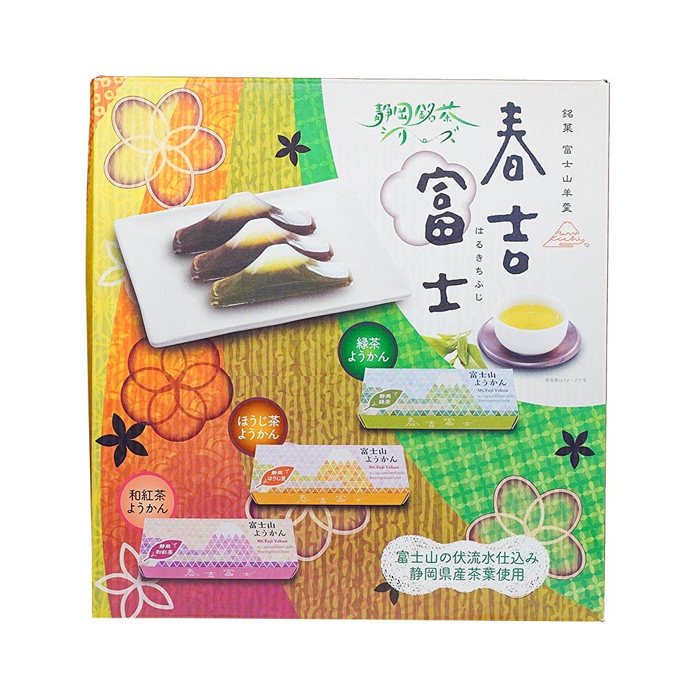 Meiji Food Industry Харуюоши Фудзи Сидзуока Серия Знаменитый Чай 30г x каждый из зеленого, жареного зеленого и японского черного Знаменитый кондитерский продукт Фудзисан Йокан
Meiji Food Industry Харуюоши Фудзи Сидзуока Серия Знаменитый Чай 30г x каждый из зеленого, жареного зеленого и японского черного Знаменитый кондитерский продукт Фудзисан Йокан