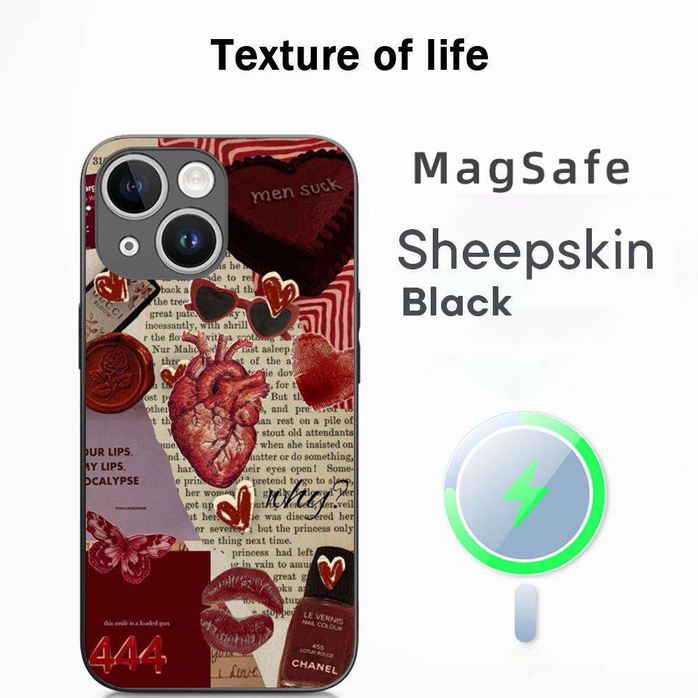 Pink girl love fashion pattern design Phone Case For iPhone 16 15 14 13 12 11 Plus Pro Max High-end Luxury Magsafe Sheepskin iPhone 13
Pink girl love fashion pattern design Phone Case For iPhone 16 15 14 13 12 11 Plus Pro Max High-end Luxury Magsafe Sheepskin iPhone 13