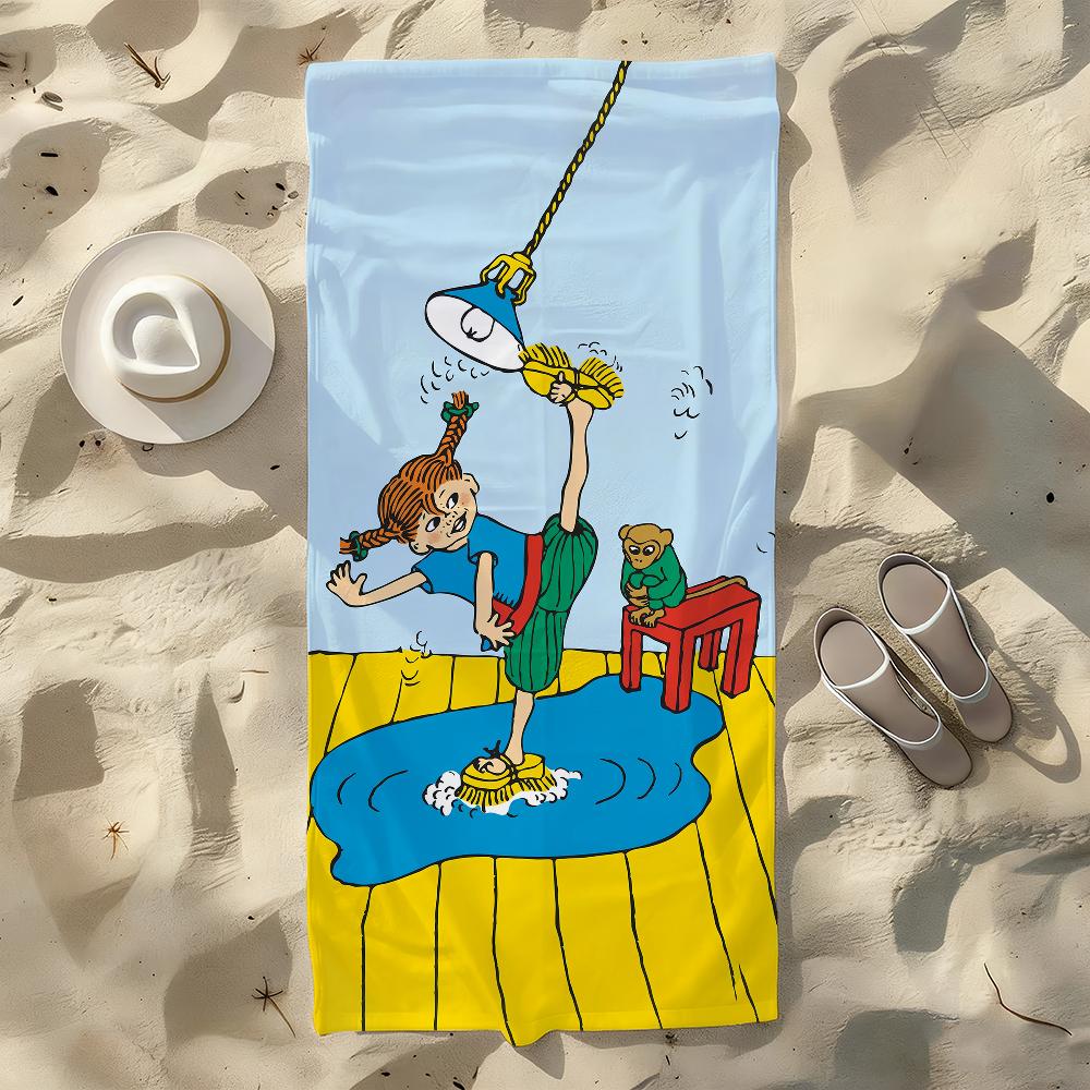 P-Pippi L-Longstocking Towel For Swim Yoga Gym Quick Drying Soft and skin-friendly Beach Towels All-Season W30*H60(CM)
P-Pippi L-Longstocking Towel For Swim Yoga Gym Quick Drying Soft and skin-friendly Beach Towels All-Season W30*H60(CM)