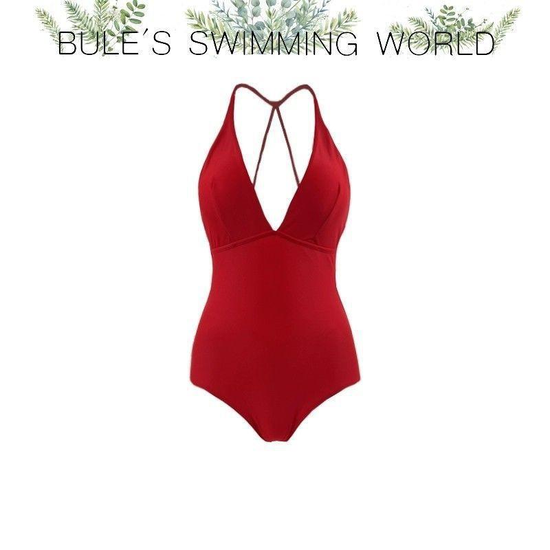 South Korean Ins Retro Sexy Deep V One-piece Swimsuit Girl Fashion Slimming Belly-covering Vacation Hot XL червоний
South Korean Ins Retro Sexy Deep V One-piece Swimsuit Girl Fashion Slimming Belly-covering Vacation Hot XL червоний