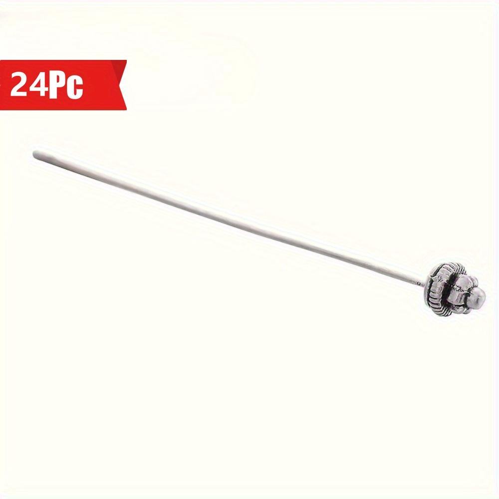 12/24pcs Retro Silver 54mm Pin, Used for DIY Earring Keychain Making Handmade Jewelry Accessories белый
12/24pcs Retro Silver 54mm Pin, Used for DIY Earring Keychain Making Handmade Jewelry Accessories белый