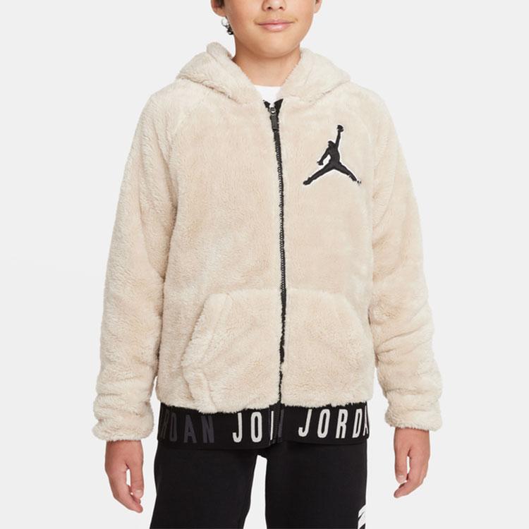 Куртка Jordan с капюшоном и флисовой подкладкой Детские куртки бежевого цвета HA5385-020 S
Куртка Jordan с капюшоном и флисовой подкладкой Детские куртки бежевого цвета HA5385-020 S