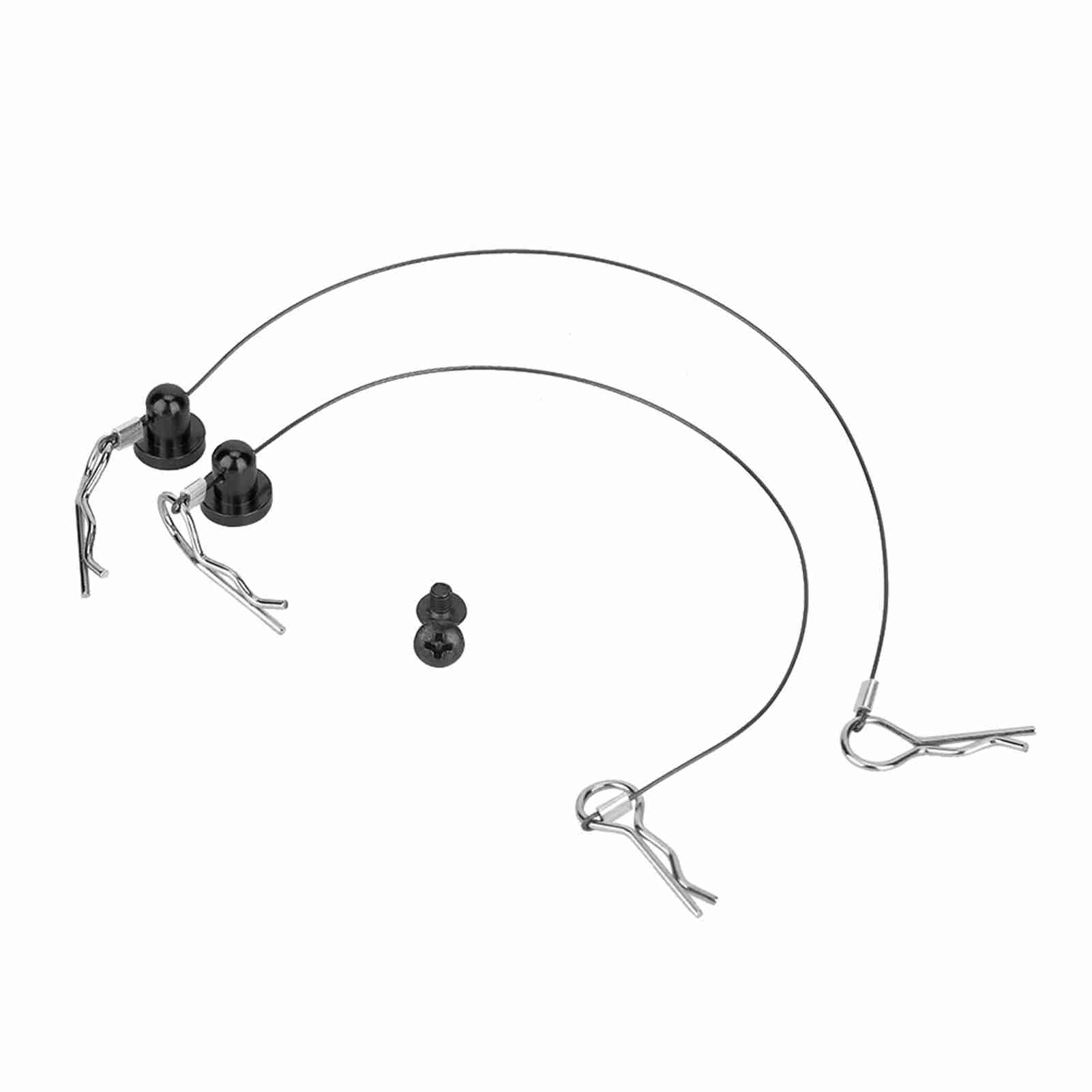 Antilost Body Shell Wire Clip Pin with Screw Retainer for Traxxas 110 RC Car (Black) чорний
Antilost Body Shell Wire Clip Pin with Screw Retainer for Traxxas 110 RC Car (Black) чорний