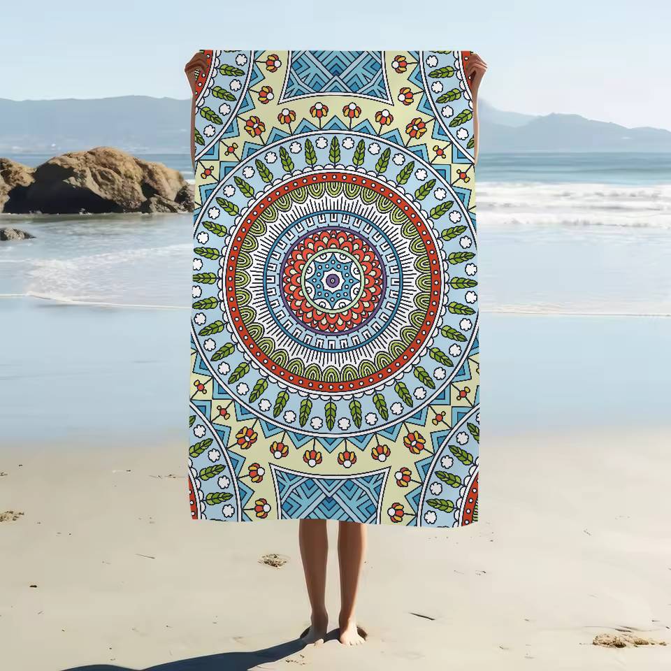 Classical Floral Pattern Print Microfiber Printed Beach Towel Mountain Climbing Yoga Beach Swimming Running Absorbent Soft Towel W30*H60(CM)
Classical Floral Pattern Print Microfiber Printed Beach Towel Mountain Climbing Yoga Beach Swimming Running Absorbent Soft Towel W30*H60(CM)